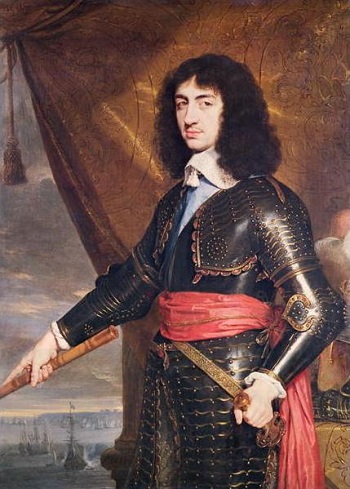 Charles II of England 1653 by Philippe de Champaigne